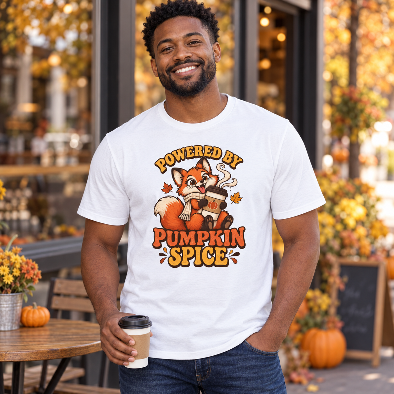 Powered By Pumpkin Spice shirt