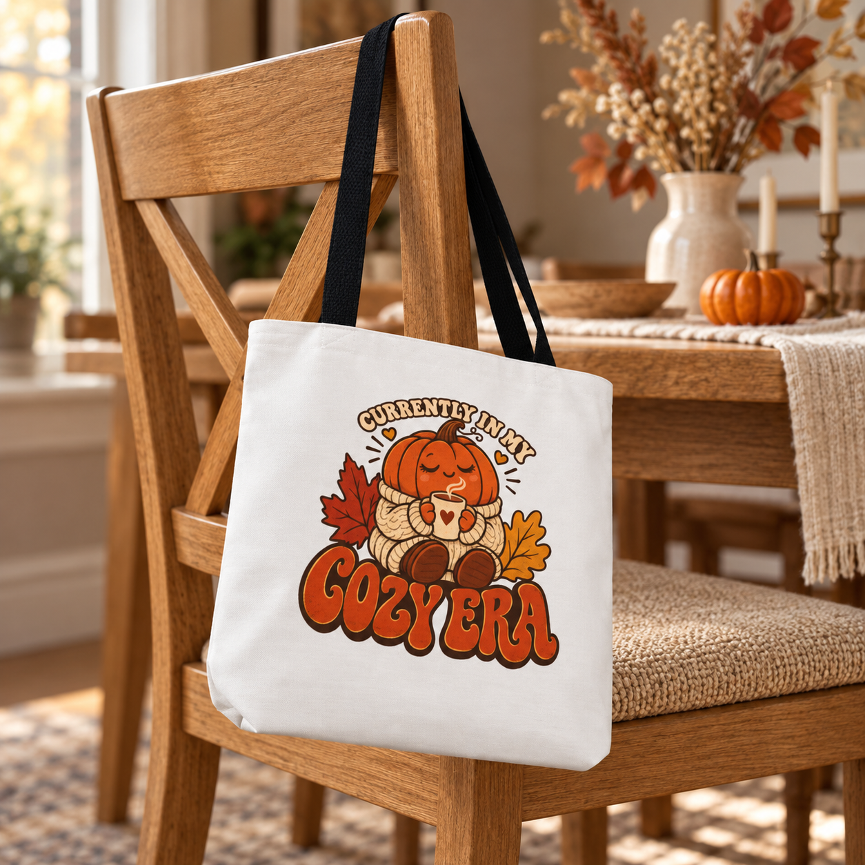 Currently In My Cozy Era Tote