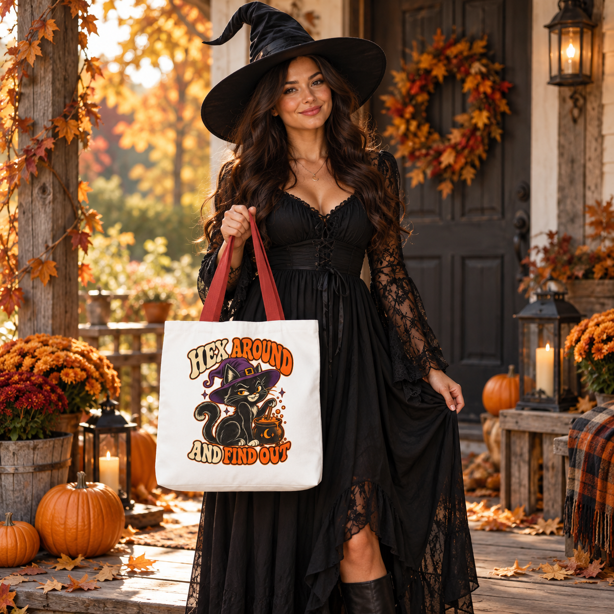 Hex Around And Find Out Tote