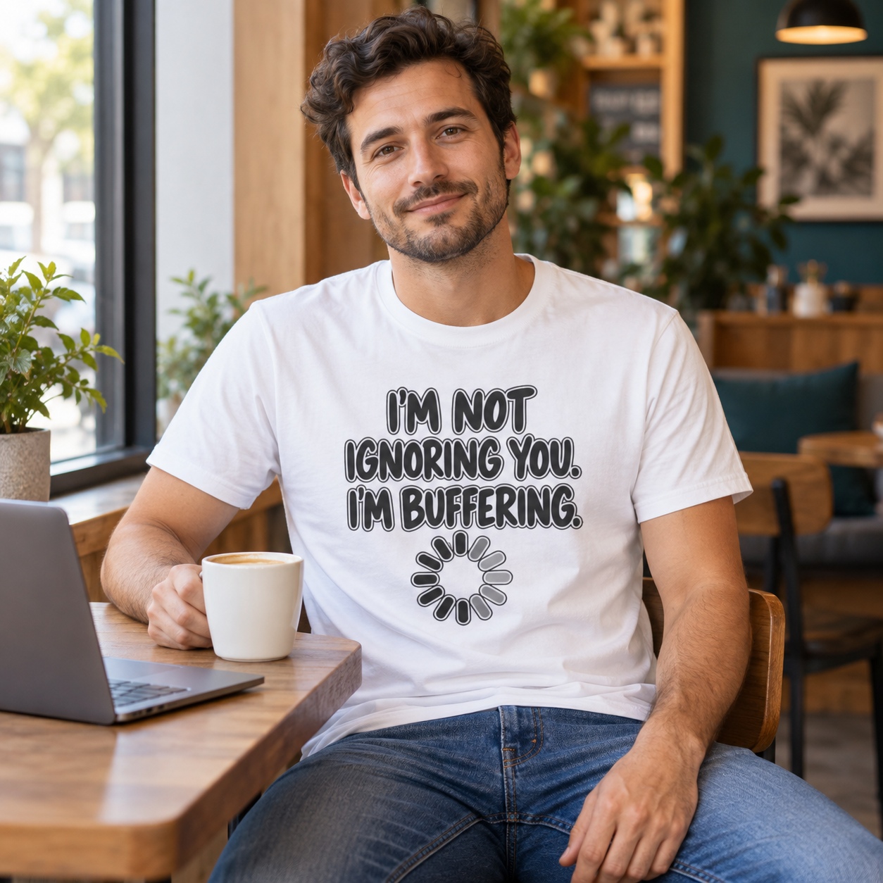 I’m Not Ignoring You. I’m Buffering. shirt