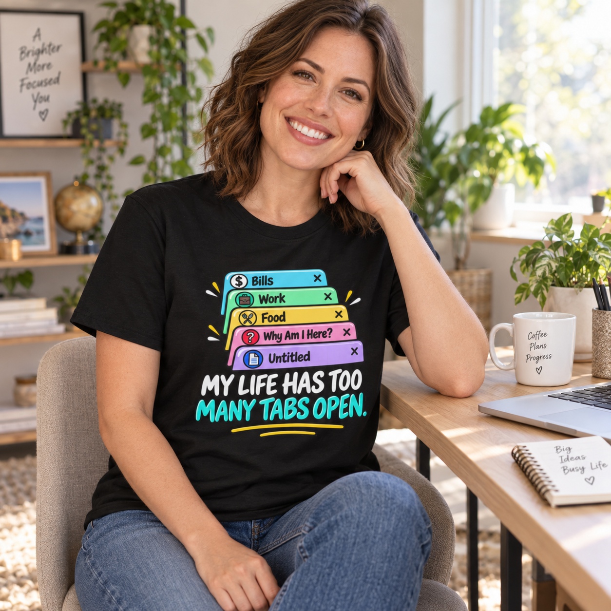 My Life Has Too Many Tabs Open shirt