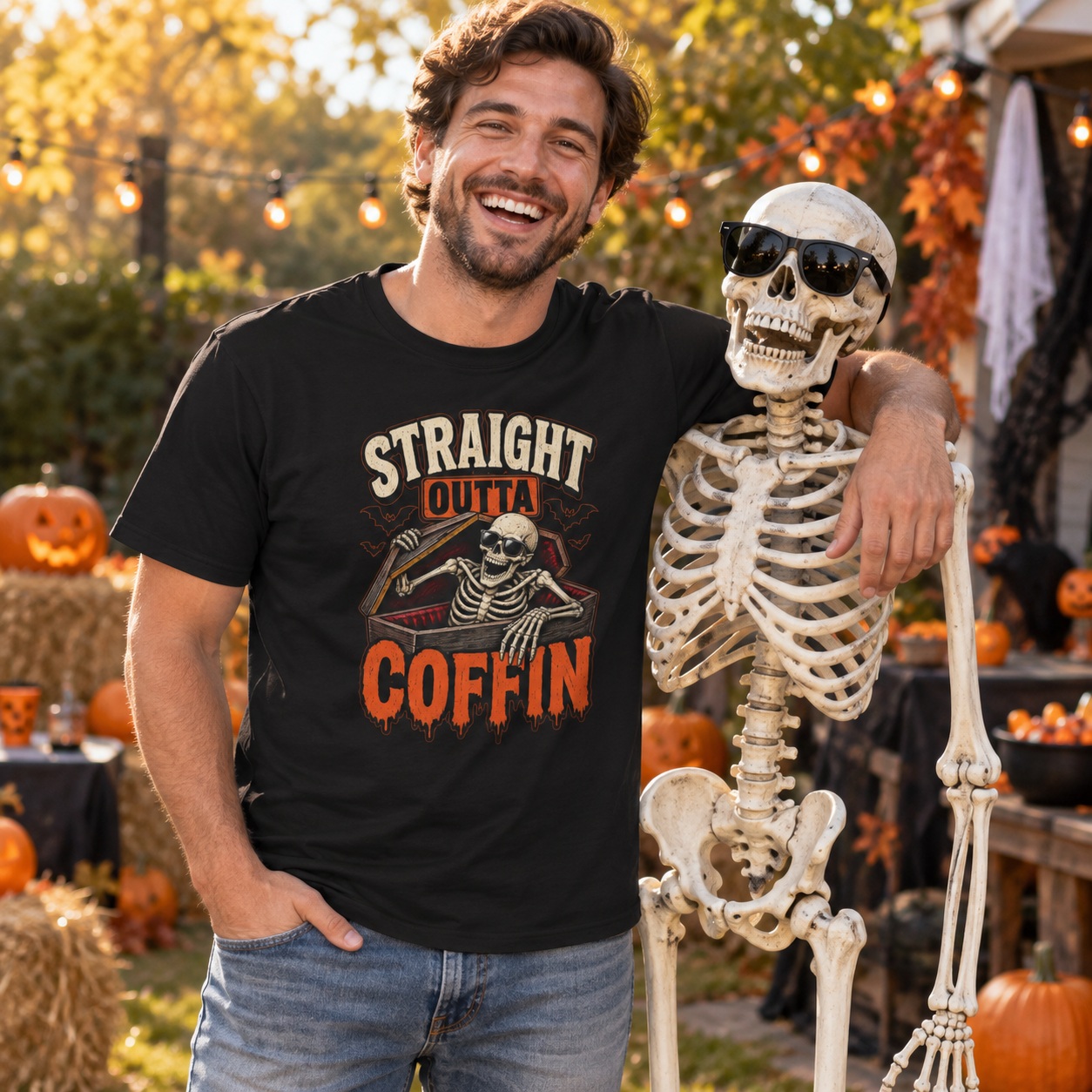 Straight Outta Coffin shirt